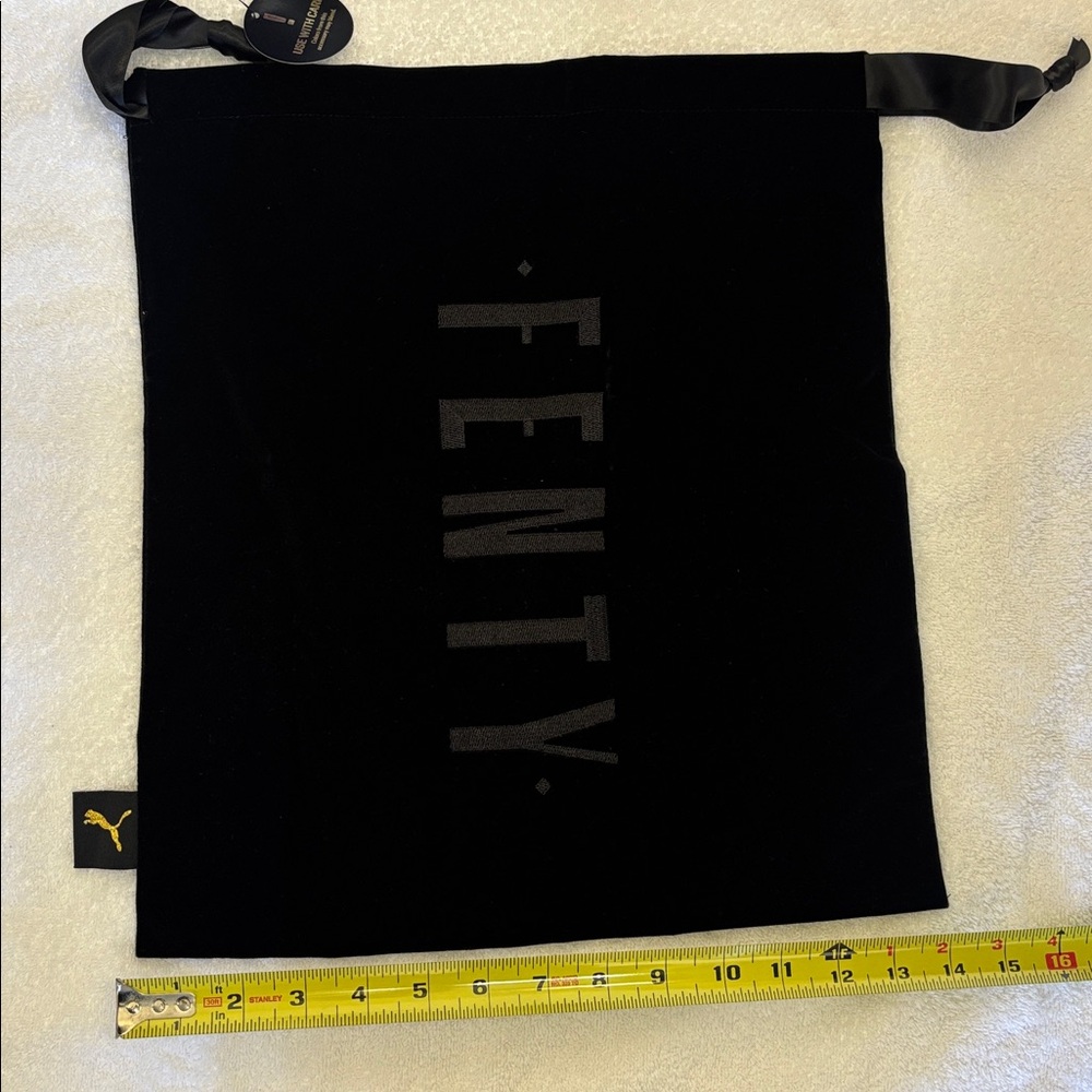 Fenty Black Velvet Drawstring Bag - Picture 3 of 5